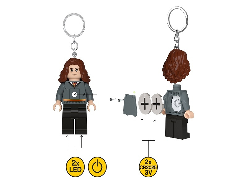 LEGO svietiaca kľúčenka – Hermiona Grangerová