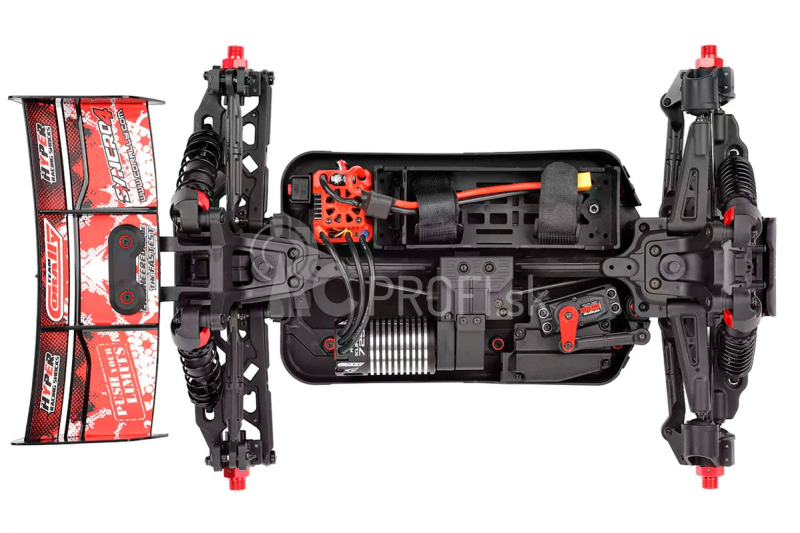 RC auto SYNCRO-4 – BUGGY 4WD 3-4S – RTR, oranžová