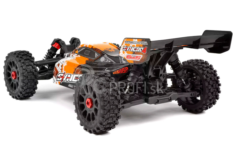 RC auto SYNCRO-4 – BUGGY 4WD 3-4S – RTR, oranžová