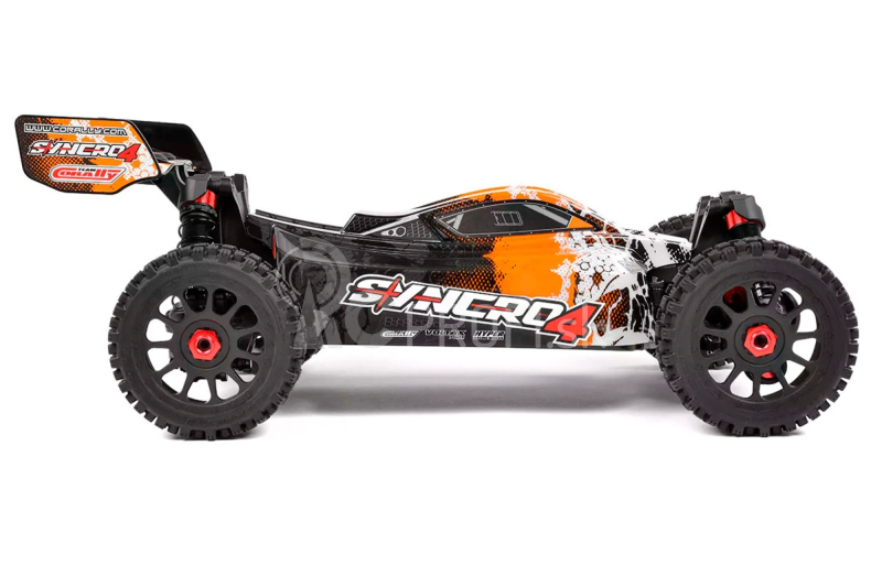 RC auto SYNCRO-4 – BUGGY 4WD 3-4S – RTR, oranžová