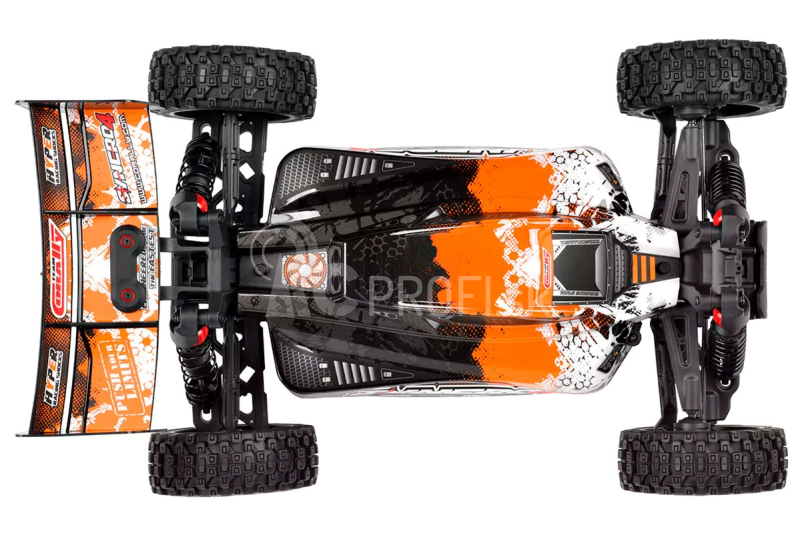 RC auto SYNCRO-4 – BUGGY 4WD 3-4S – RTR, oranžová