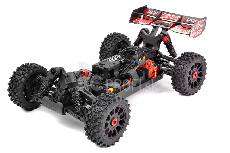 RC auto SYNCRO-4 – BUGGY 4WD 3-4S – RTR, oranžová