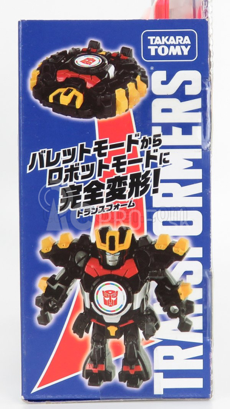 Takara-tomy Takara-tomy Transformers Adventure Tmc01 Jet Storm cm. 5,5 1:64 čierna žltá