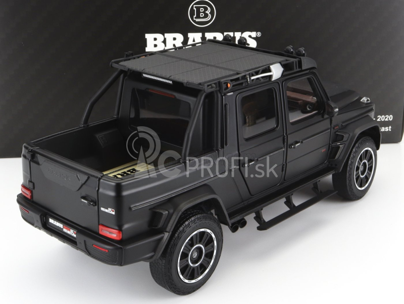 Takmer skutočný Mercedes benz triedy G G800 Brabus Xlp Adventure 2020 1:18 Black