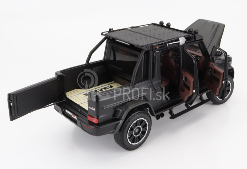 Takmer skutočný Mercedes benz triedy G G800 Brabus Xlp Adventure 2020 1:18 Black