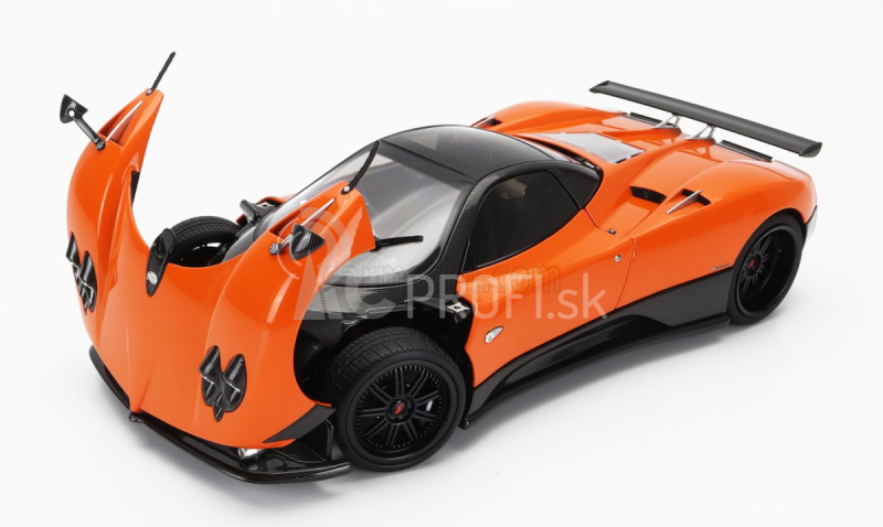 Takmer skutočný Pagani Zonda F 2005 1:18 Orange