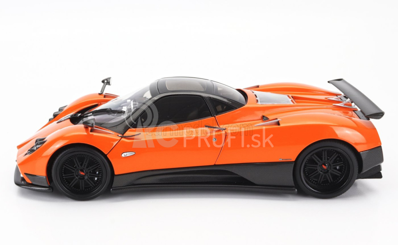 Takmer skutočný Pagani Zonda F 2005 1:18 Orange