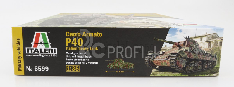 Talianeri Tank P40 Carro Armato Military 1941 1:35 /