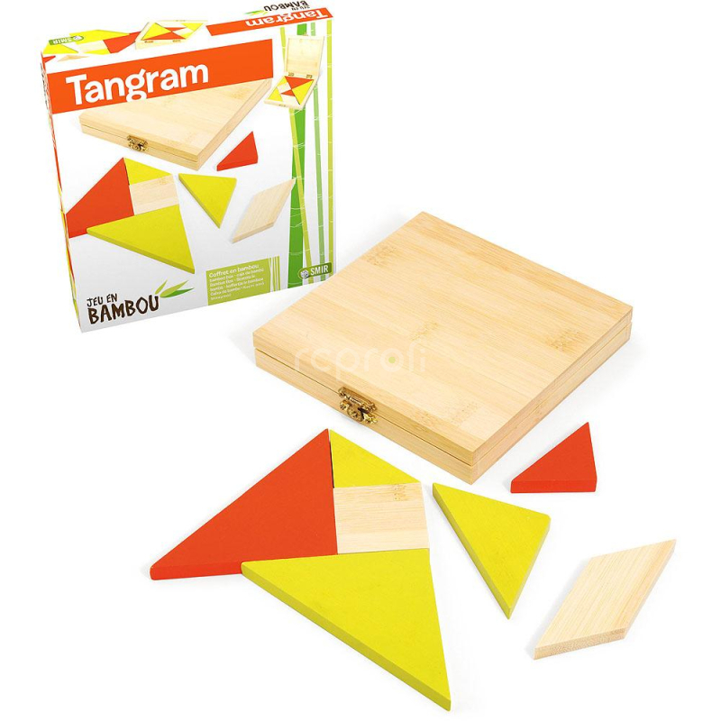 Tangram z bambusu Jeujura