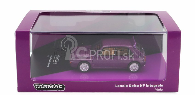 Tarmac Lancia Delta Hf Integrale 1992 1:64 Purple