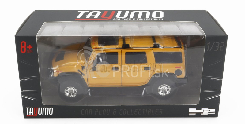 Tayumo Hummer H2 2006 1:36 žltá čierna