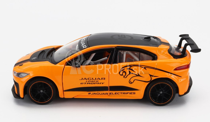 Tayumo Jaguar I-pace E-trophy 2020 1:36 oranžová čierna
