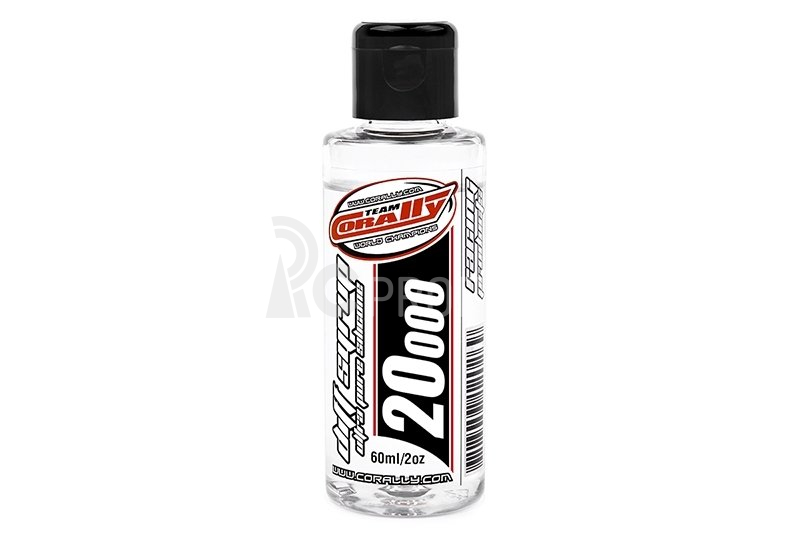 TEAM CORALLY – silikónový olej do diferenciálov 20.000 CPS (60ml/2oz)