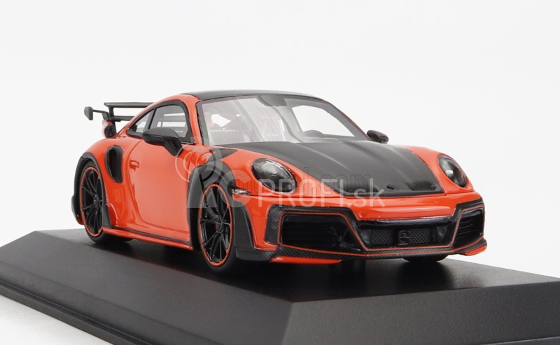 Techart Porsche 911 992 Gt R Street Coupe 2021 1:43 oranžová čierna