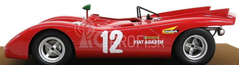 Tecnomodel Abarth 2000sp N 12 Targa Florio 1971 Taramazzo - Ostini 1:18 červená