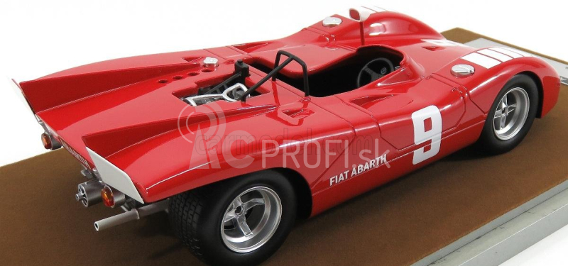 Tecnomodel Abarth 2000sp N 9 Mugello 1971 N.vaccarella 1:18 červená