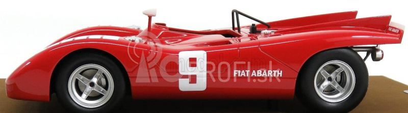 Tecnomodel Abarth 2000sp N 9 Mugello 1971 N.vaccarella 1:18 červená