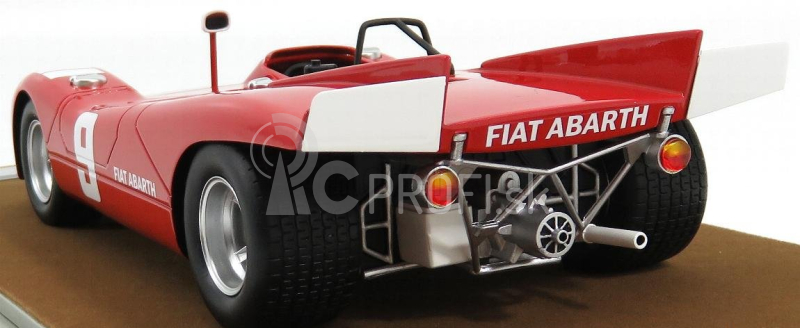 Tecnomodel Abarth 2000sp N 9 Mugello 1971 N.vaccarella 1:18 červená