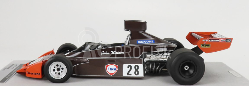 Tecnomodel Brabham F1 Bt44 N 28 5th Italy Gp 1974 J.watson 1:18 Brown Orange