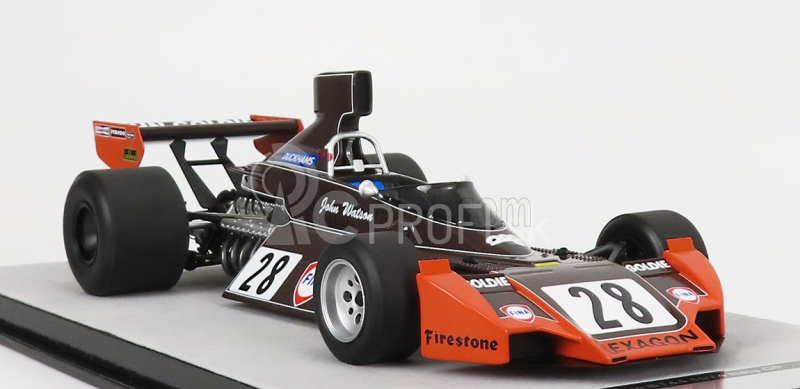 Tecnomodel Brabham F1 Bt44 N 28 5th Italy Gp 1974 J.watson 1:18 Brown Orange