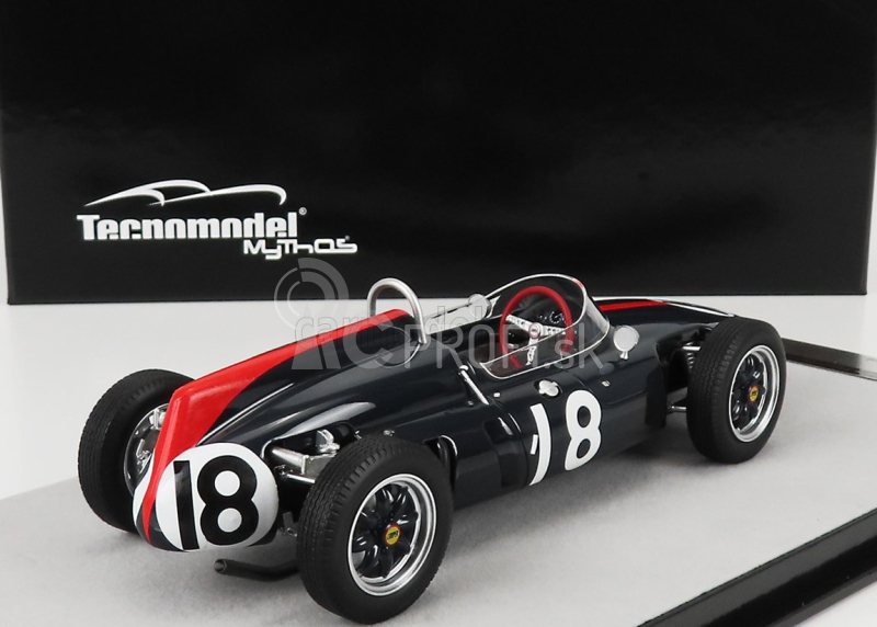 Tecnomodel Cooper F1 T53 N 18 German Gp 1961 J.surtees 1:18 Modrá červená