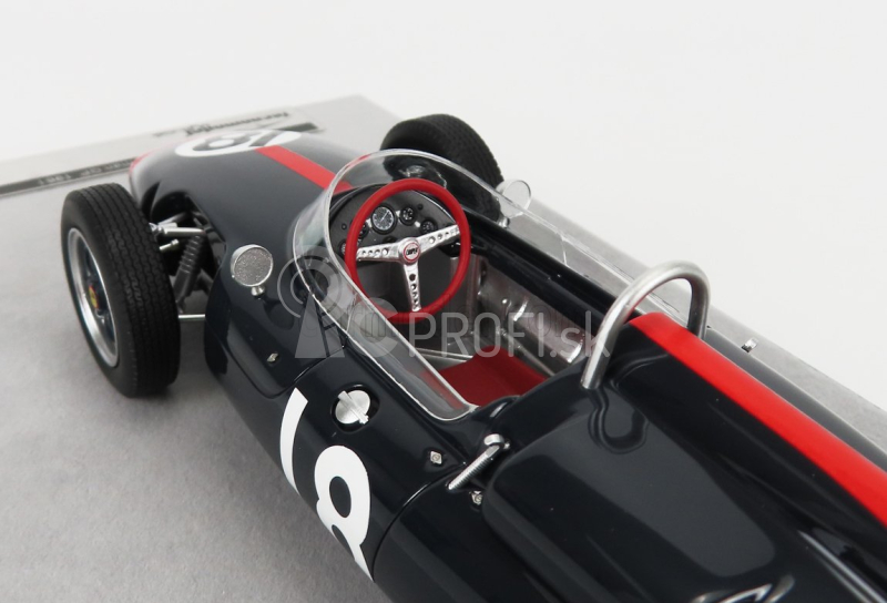 Tecnomodel Cooper F1 T53 N 18 German Gp 1961 J.surtees 1:18 Modrá červená