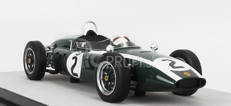 Tecnomodel Cooper F1 T53 N 2 British Gp 1960 B.mclaren 1:18 Zelená