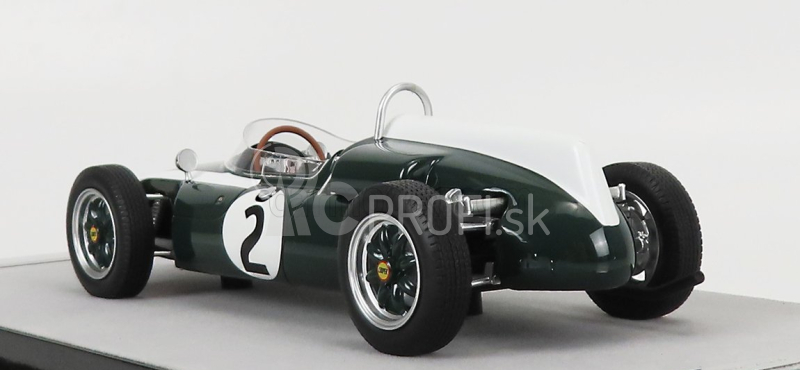 Tecnomodel Cooper F1 T53 N 2 British Gp 1960 B.mclaren 1:18 Zelená