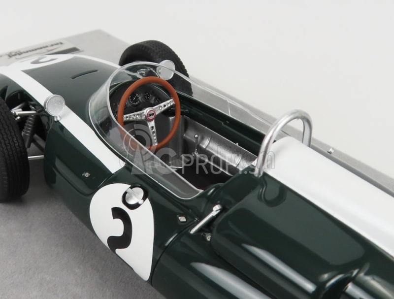 Tecnomodel Cooper F1 T53 N 2 British Gp 1960 B.mclaren 1:18 Zelená