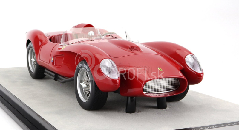 Tecnomodel Ferrari 250tr 3.1l V12 Testarossa Pontoon Fender Spider Press Version 1957 1:18 Red