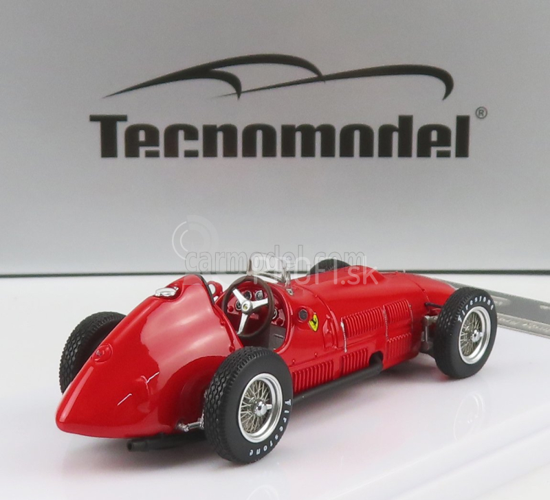 Tecnomodel Ferrari F1 375 Indy N 0 1952 1:43 Červená