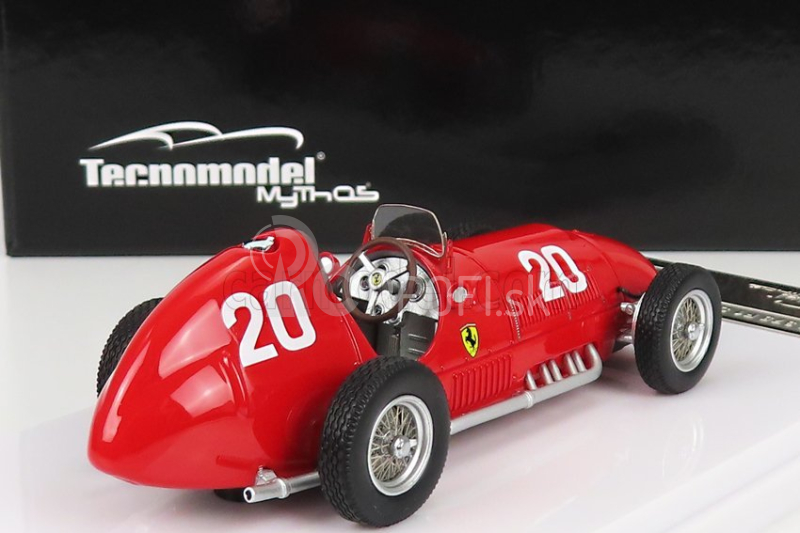 Tecnomodel Ferrari F1 375 N 20 Swiss Gp 1951 Alberto Ascari 1:43 Červená