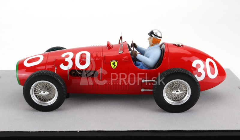 Tecnomodel Ferrari F1 500 F2 N 30 Winner Swiss Gp (s figúrkou pilota) 1952 Piero Taruffi 1:18 Red