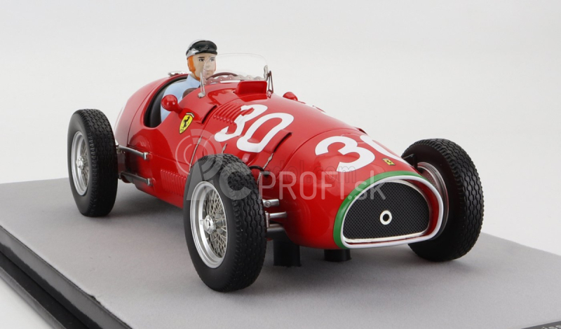 Tecnomodel Ferrari F1 500 F2 N 30 Winner Swiss Gp (s figúrkou pilota) 1952 Piero Taruffi 1:18 Red