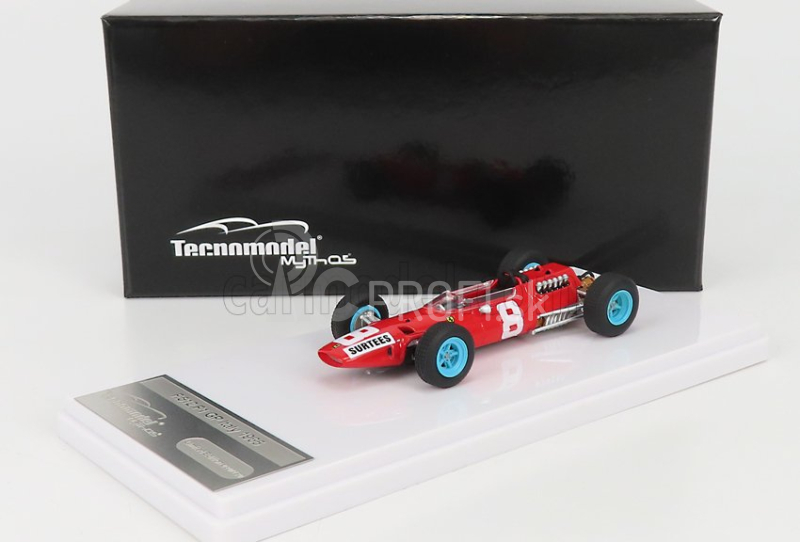 Tecnomodel Ferrari F1 512 N 8 Italy Gp 1965 John Surtees 1:43 Červená