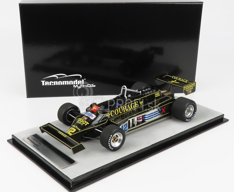 Tecnomodel Lotus F1 87 N 12 British Gp 1981 N.mansell 1:18 Black