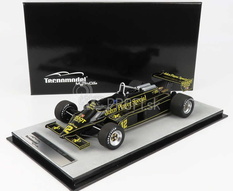 Tecnomodel Lotus F1 87 N 12 Las Vegas Gp 1981 N.mansell 1:18 čierna