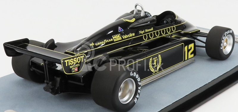 Tecnomodel Lotus F1 91 N 12 British Gp 1982 N.mansell 1:18 Black