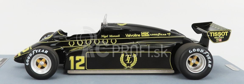 Tecnomodel Lotus F1 91 N 12 British Gp 1982 N.mansell 1:18 Black