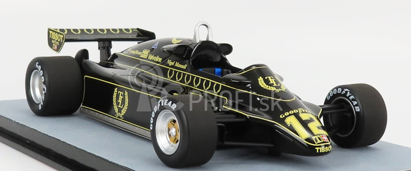 Tecnomodel Lotus F1 91 N 12 British Gp 1982 N.mansell 1:18 Black