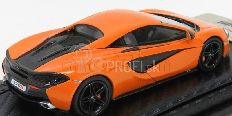 Tecnomodel Mclaren 570s New York Autoshow 2015 1:43 Tarocco Orange Met