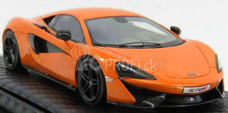 Tecnomodel Mclaren 570s New York Autoshow 2015 1:43 Tarocco Orange Met