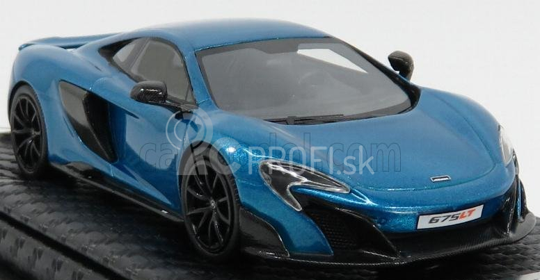 Tecnomodel Mclaren 675lt 2016 1:43 Azure Blue Met