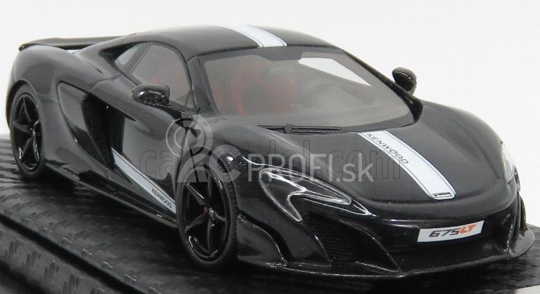 Tecnomodel Mclaren 675lt Kenwood Jvc Concept Edition 2016 1:43 Black Met