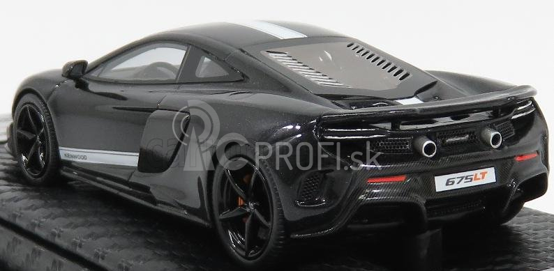 Tecnomodel Mclaren 675lt Kenwood Jvc Concept Edition 2016 1:43 Black Met