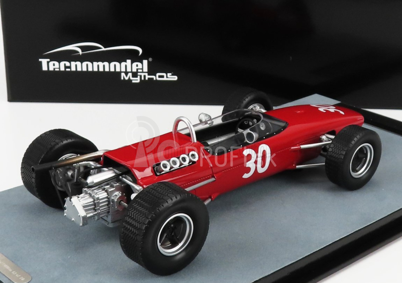 Tecnomodel Mclaren F2 M4a N 30 London Trophy 1967 Pierce Courage 1:18 Red