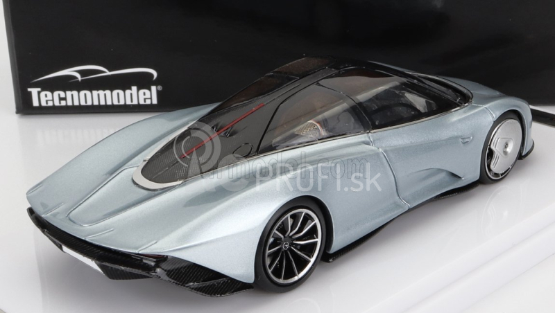 Tecnomodel Mclaren Speedtail Geneva Autoshow 2019 1:43 Grey Met