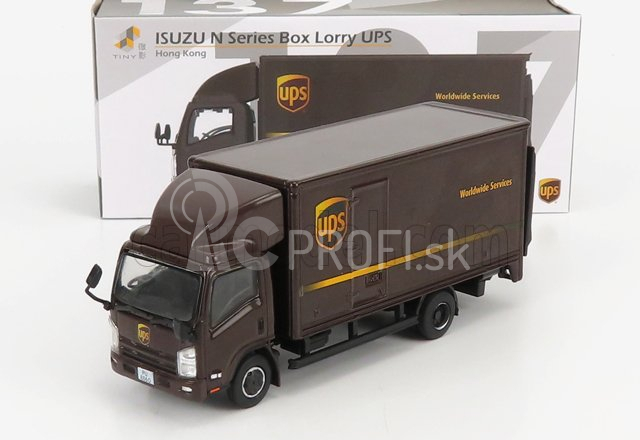 Tiny toys Isuzu N-series Truck Ups 2010 1:64 Brown