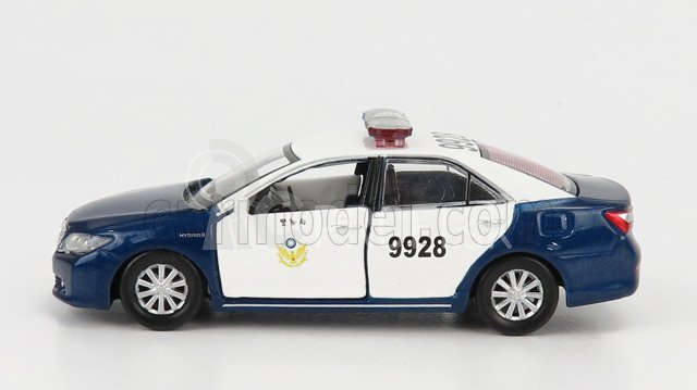 Tiny toys Toyota Camry Police Department 2011 1:64 Modrá biela