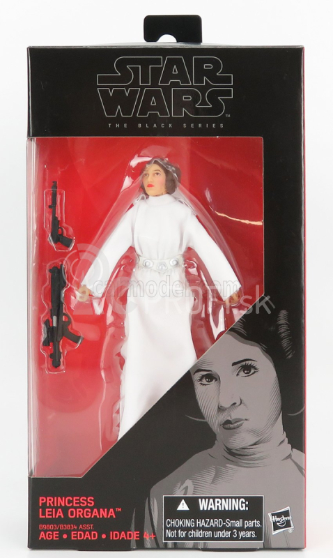 Tomica Star wars Princezná Leia Organa Figúrka cm. 13.0 1:10 biela